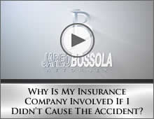 Why Is My Insurance Company Involved If I Didn't Cause The Accident?